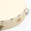 Children's Handmade Sheepskin Tambourine Drum, 6-9 Inch, Wood Color