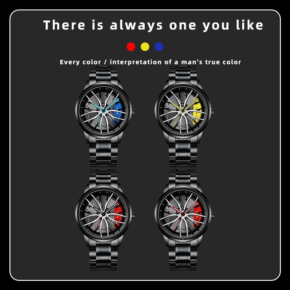 Повседневные мужские часы из нержавеющей стали Модные деловые мужские часы Спортивные часы Индивидуальные часы Кварцевые часы