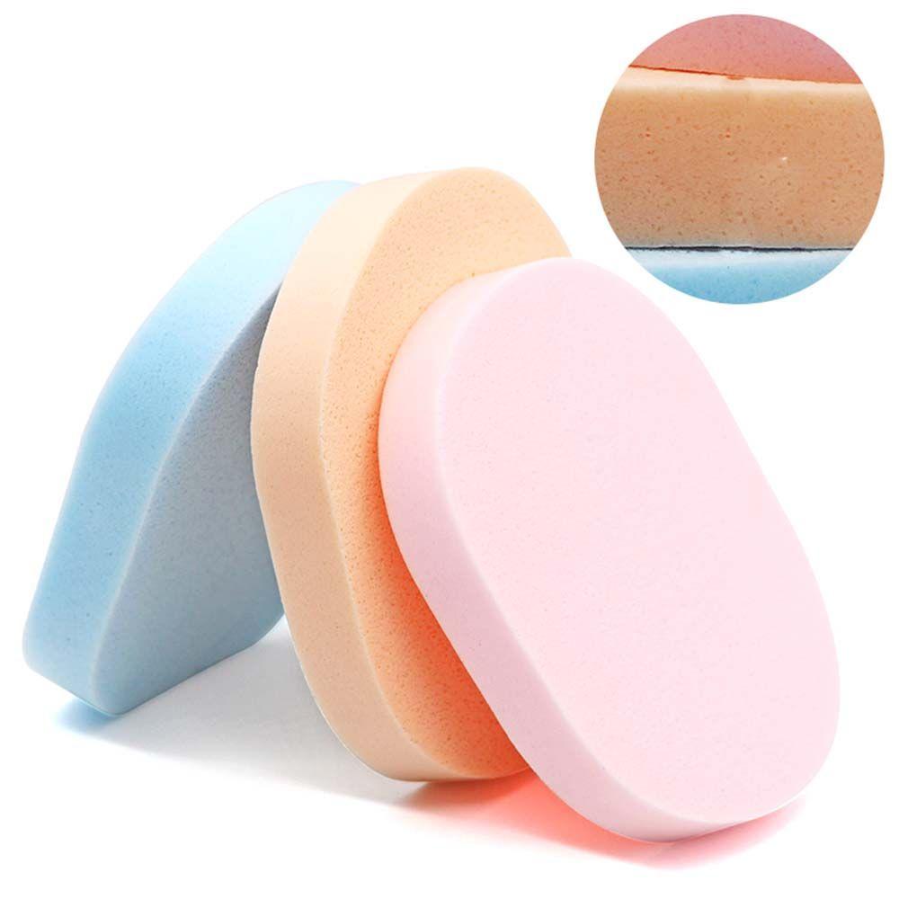 Care Face Cleanser Makeup Tools Wash Face Sponge Compress Wash Pad Cosmetic Puff Cleansing Flutter