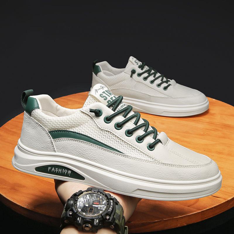 Мужская модная сетчатая повседневная обувь, мужские кроссовки для бега, обувь для ходьбы на открытом воздухе, новая нескользящая обувь на плоской подошве для мужчин, обувь для скейтбординга