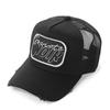Societe Noir Mens Logo Mesh Trucker Cap