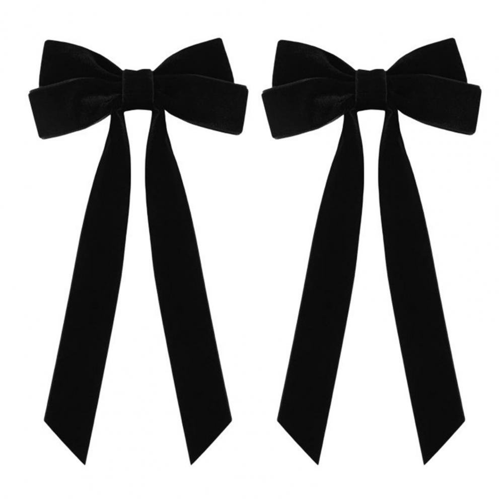 Party Accessories Christmas Ornament Elegant Velvet Christmas Bows for Tree Chairs Festive Holiday Decorations for Home Party