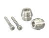 Kitaco 506-0600100 PCX125 Bar End Cap (Left and Right 1) Stainless Steel Base