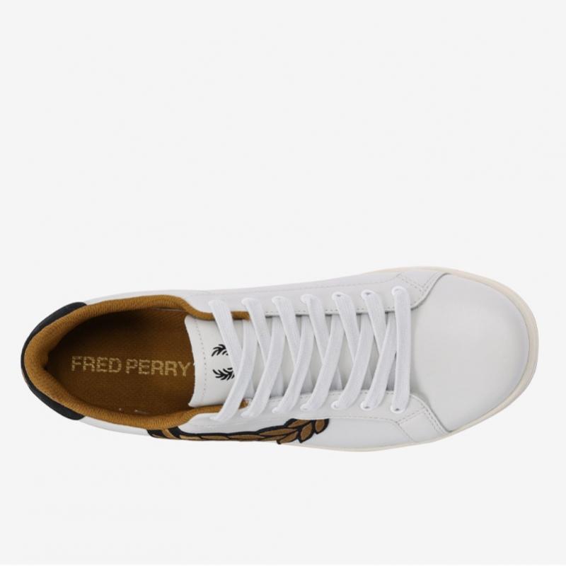 Fred Perry Men S SneakerS Leather Branded Sfpm2438312 X62