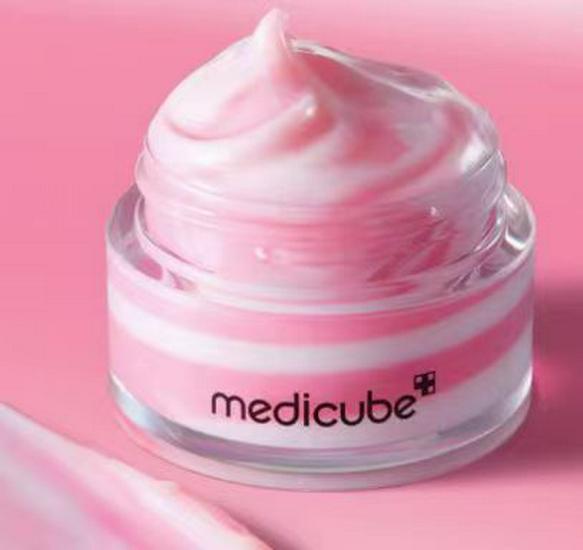 Набор коллагеновой уходовой косметики Kim Hee-sun от Medicube – Сыворотка-ампула, Сыворотка, Солнцезащитный крем, Средство для умывания, Глиняная маска