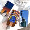 Эстетичный чехол для телефона с флагом Венесуэлы для Samsung Galaxy A73, A72, A71, A70, A53, A52, A51, Другие Мягкая черная крышка