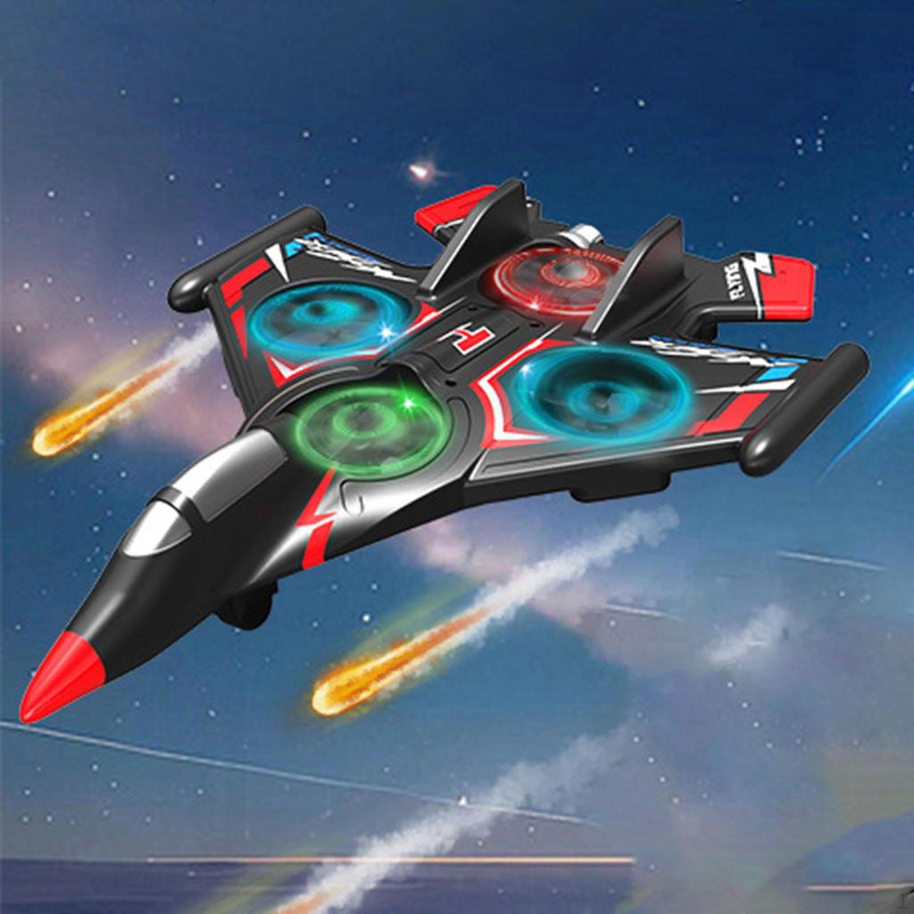 RC Plane Fighter Model Easy To Control Anti Falling 4 Channel Roll Sensing Foam Aircraft Outdoor