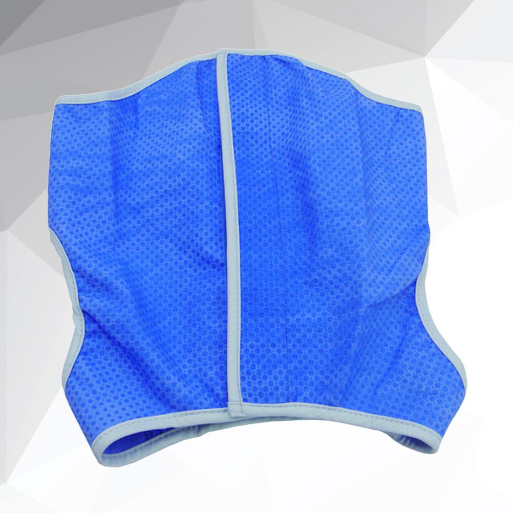 Dog Cooling Vest Harness Premium Pva Material Soak to Cool Breathable Lightweight Washable Pet Summer Cooling Clothes Size S