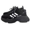 BALENCIAGA  712821 sneakers black leather mens