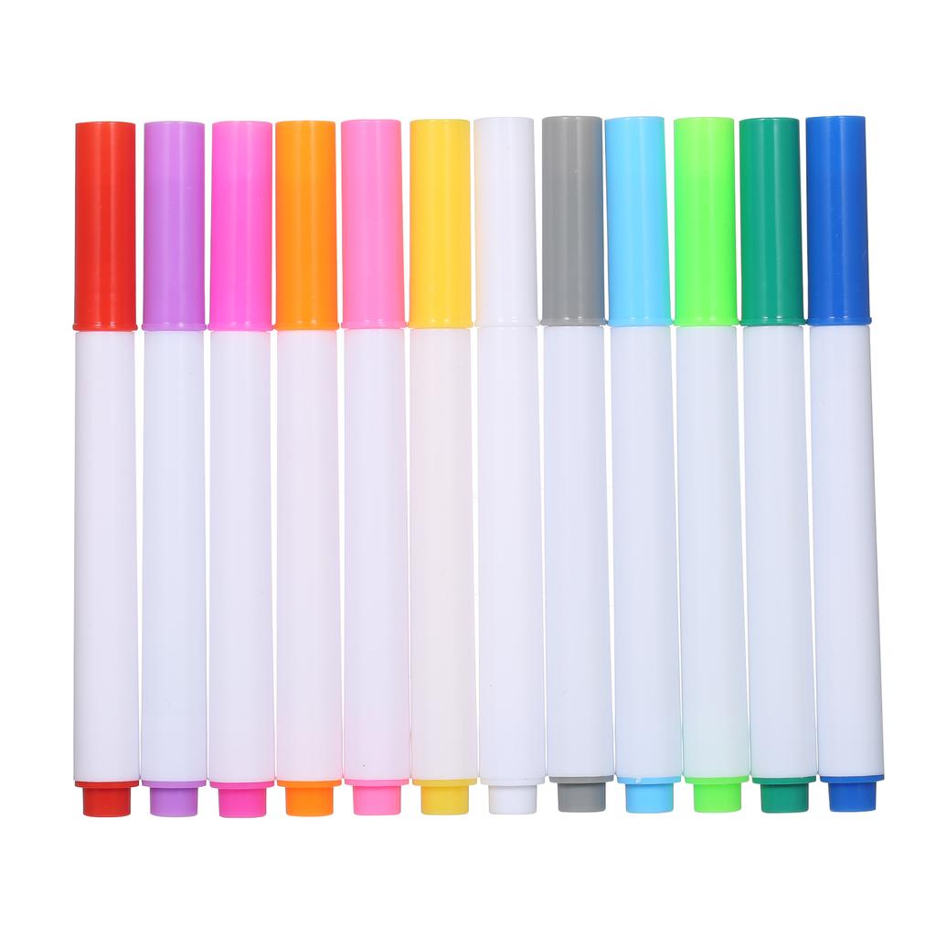 LEDs Message Board Tablet Kit Set 7.9 '' *7.9 '' Erasable Writing Drawing Illuminating Sign with 7 Colorful Markers for Kids Children Painting
