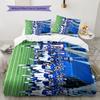 Giants Players Pattern Bedding Home Decoration Birthday Gift ( 1 duvet cover + 2 pillowcase, without core),fan merchandise.