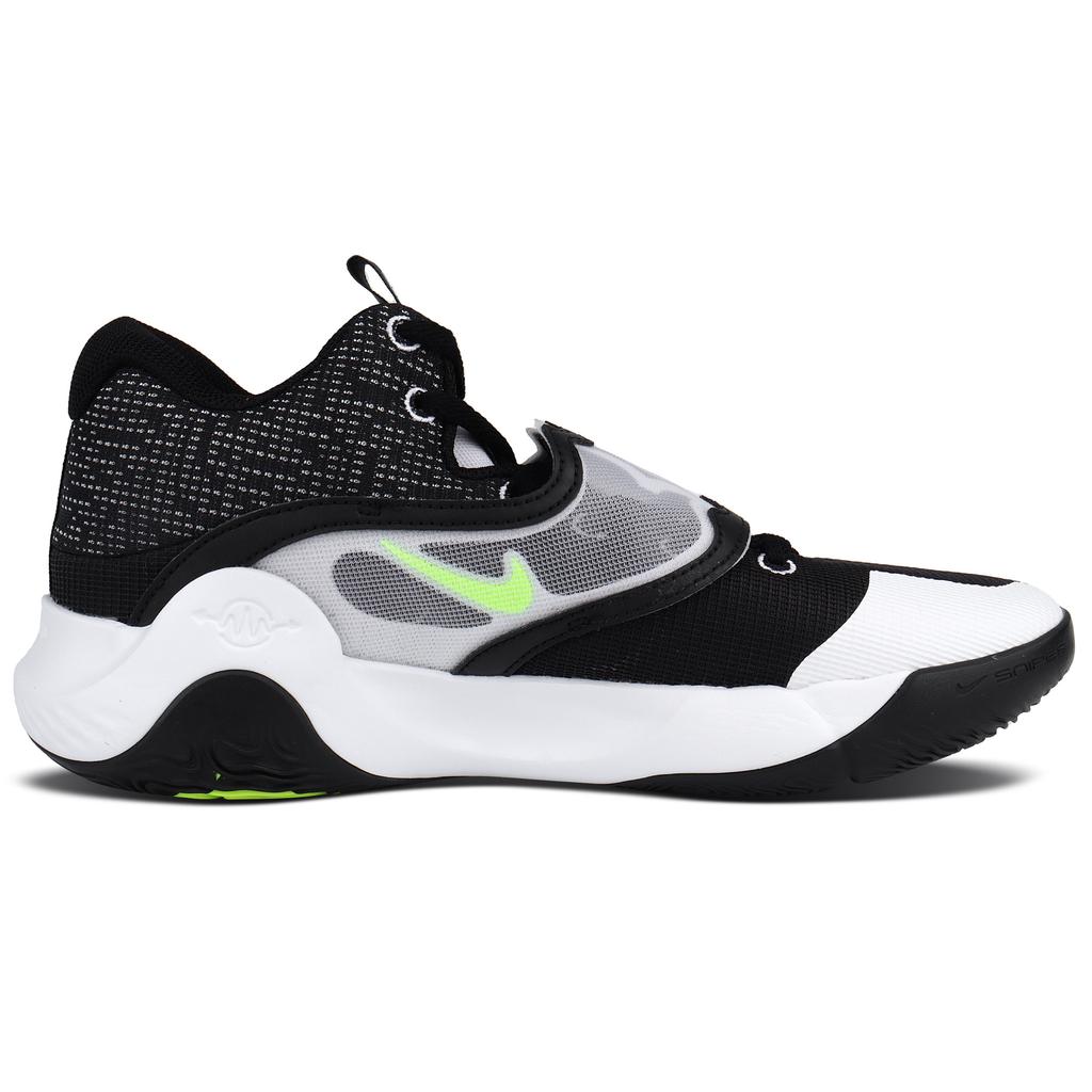 Nike KD Trey 5 X Износостойкие Низкие Баскетбольные Кроссовки Мужские Черный Белый Серый DJ7554-007(Команда1455-)