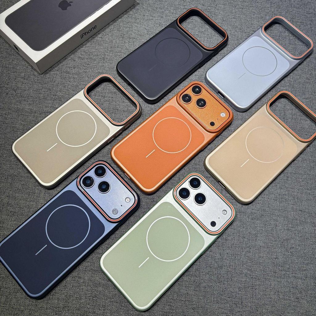 Ультратонкий магнитный чехол для Apple iPhone 16 Pro Max - Премиальный матовый твердый чехол однотонного цвета