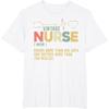 Vintage Nurse Definition Registered Nursing T-Shirt Unisex Style Shirts for Women Men Clothing Streetwear