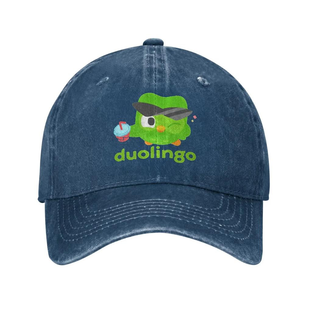 Кепка для бейсбола Duolingo Owl Kawaii Sun Унисекс для взрослых с принтом Hip Hop Кепки Летние yk Смешные Теннисные Скейтборд Горячая Распродажа Бейсболки