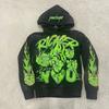Mens Graphic Print Hoodie Y2K Streetwear Retro Original Style Pullover Sweatshirt