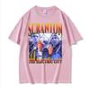 Funny Scranton The Electric City Vintage 90s Movie T Shirts Mens Clothing Fashion Classic Tshirt Cotton Summer Casual T Shirt