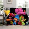 3D Мультяшное одеяло Pocoyo Elly Pato, Мягкое плед-покрывало для дома, спальни, кровати, дивана, пикника, путешествий, офиса, Подарок для детей