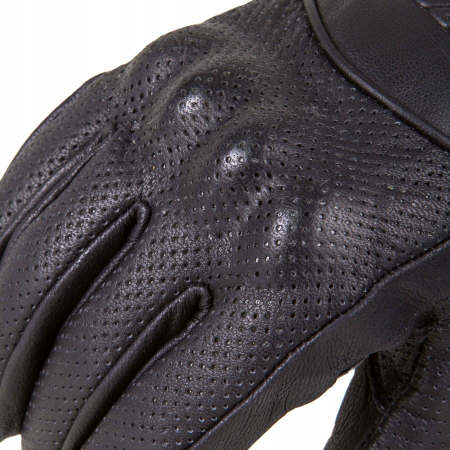 WOLF ROADSTER LEATHER GLOVES BLACK