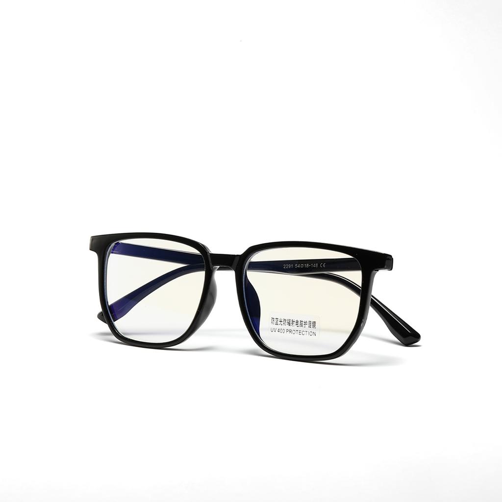 Квадратная оправа очков оправа черная мужская художественная колледж ветер плоское зеркало женская Ins