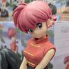 Bandai Official Ranma 1/2 Akane Tendo Anime Figure, Relaxing Sitting Pose PVC Collectible Model, Desktop Decor Gift for Fans