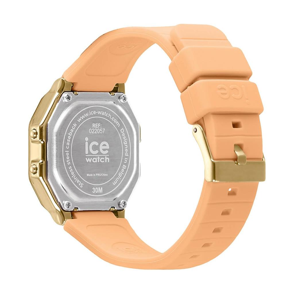 Авторизованный дистрибьютор Ice watch digital женские 022057 Ice digit персиковый кожа маленькие [Ice watch]