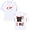 Rapper Playboi Carti T Shirt Album Whole Lotta Red Opium Merch T Shirts Men Women Fashion Hip Hop Oversized T-shirt Streetwear