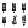 20/25/32/38mm Quick Release Buckle Black Molle Backpack Parts Garment Accessories  for Men
