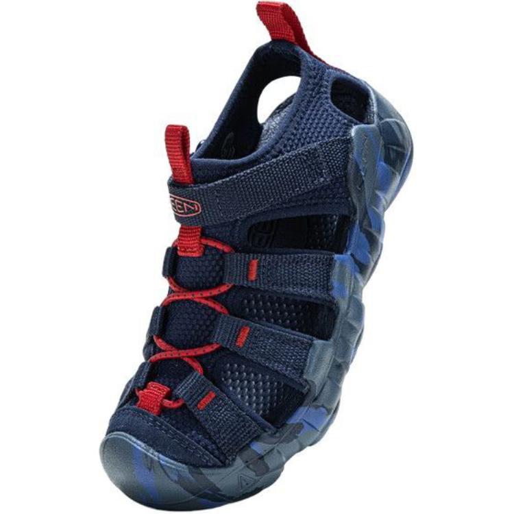 Keen Нескользящие Износостойкие Низкие Детские Сандалии Морской Синий Подростки 1030835