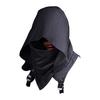 Cyberpunk Cowl Hood Scarf Short Medieval Cape Assassin Hat Pagan Costume Accessory Warrior Cloak Outfit for Halloween Cosplay