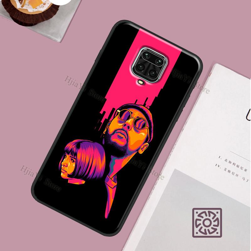 Leon The Professional For Redmi 10 9 9A 9C 9T Funda For Redmi Note 10 Pro 10S 9S 11S Note 9 8 11 Pro Soft Case