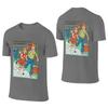 Let S Run Away Lazy Style Reversible Tshirt Distressed Retro Sun Protection Cotton Tee