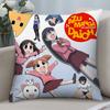 Аниме A-Azumanga Daioh Наволочка 3D-печать Полиэфирное волокно 40*40 см Домашний диван Декоративная наволочка Подарок на фестиваль