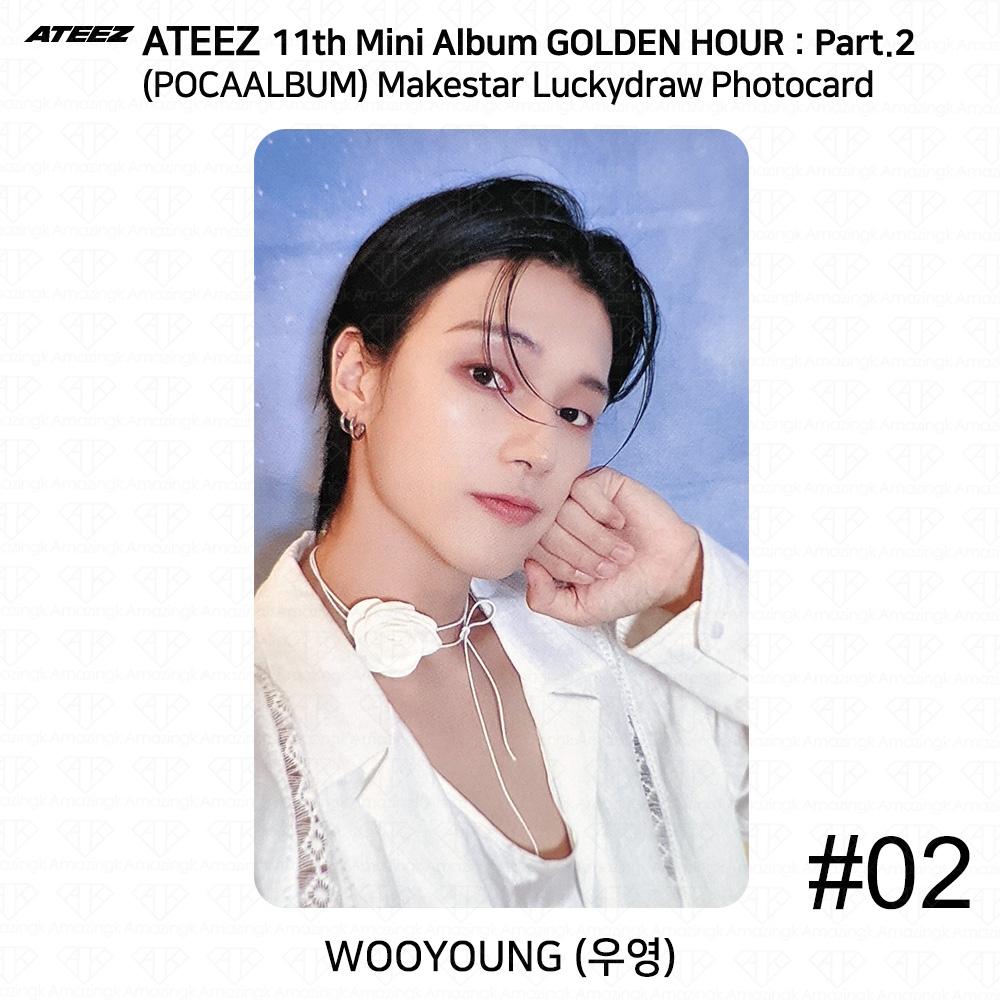 ATEEZ 11-й мини-альбом Golden Hour Часть 2 Makestar Luckydraw