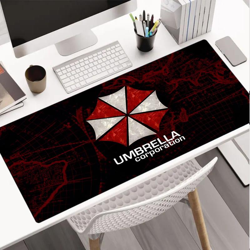 Resident Umbrella Mouse Pad, Rubber Base, Mouse Pad for Gamers and Office Use, Gaming Desk , Easy To Clean Mat Office Fan Gifts