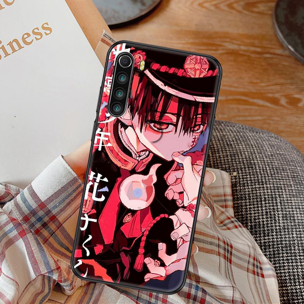 Чехол для телефона с рисунком «Ханако Кун» для Xiaomi Redmi Note 7 8 9 10 7A 8T 9A 9T 9S 10S Pro, черный художественный чехол из ТПУ Prime, красивые туфли