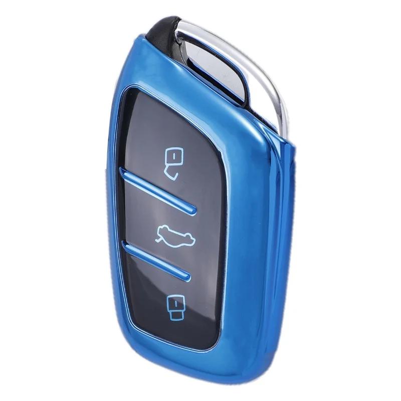 Чехол-брелок из ТПУ для Roewe RX5 I6 I5 RX3 RX8 ERX5 MG ZS EV MG6 EZS HS EHS 2019 2020, чехол для дистанционного ключа автомобиля, аксессуары