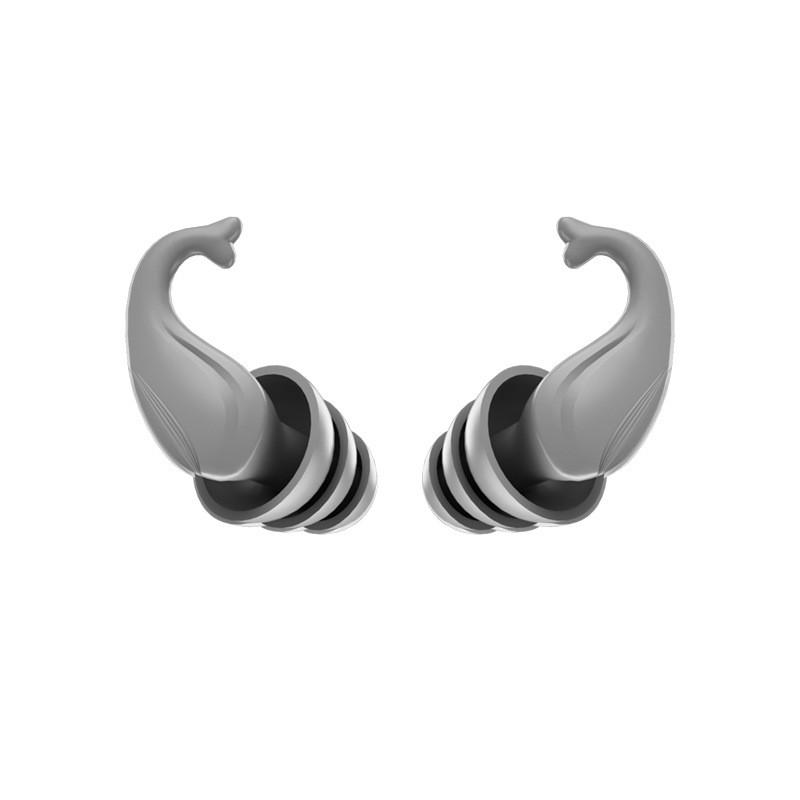 Силиконовые беруши для снижения шума, звукоизоляции, комфорта, сна, слуха, плавания, водонепроницаемости