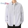 Cozy Up Мужские рубашки на пуговицах, не мнется, эластичная, с принтом, деловая повседневная рубашка