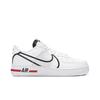 Air Force 1 React 'D / MS / X' (унисекс) Белые / Черные / Университетский Красный Скейтбордические Кроссовки CD4366 100