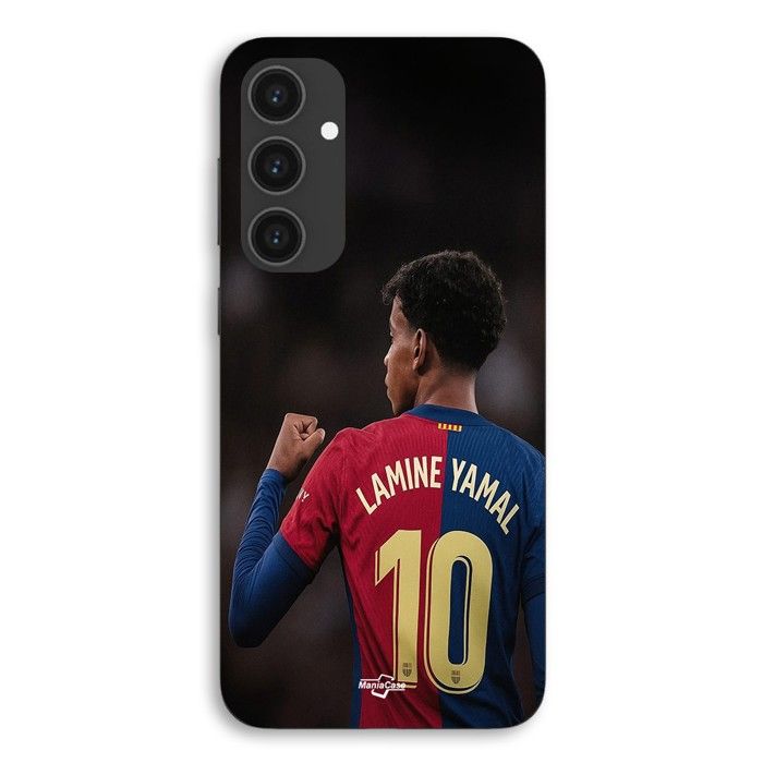 Coque Pour Samsung Galaxy S24 Lamine Yamal n°10 FC Barcelone Maniacase