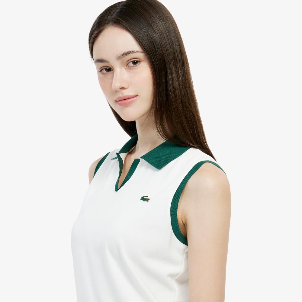 Lacoste Женская теннисная рубашка-поло без рукавов PF761E-56G70V