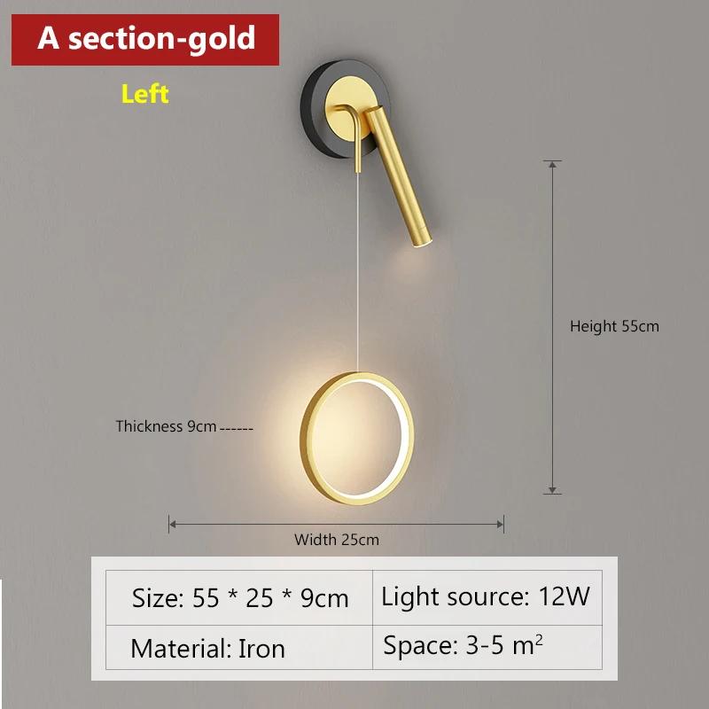 Современные светодиодные настенные светильники Nordic Double Heads Spotlights для спальни, прикроватной тумбочки, гостиной, кабинета, дома, декоративные настенные бра, люстра