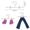 PAVIKE Вешалка для кукол Мини-вешалка для одежды для кукол Мини-стойка для одежды для кукол Вешалка для хранения одежды для кукол Мебель для кукол Аксессуары для кукольного домика