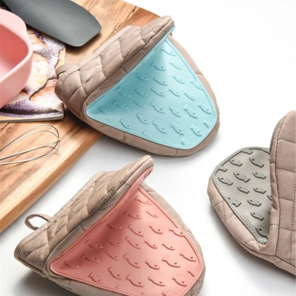 High Temperature Resistant Hand Clip Heat Insulation Oven Glove New Microwave Mitts