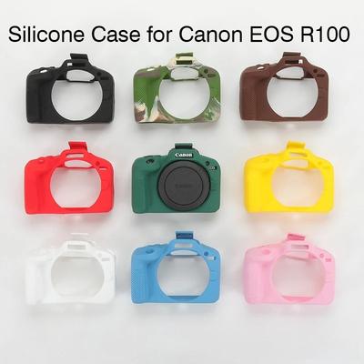 Силиконовый чехол для беззеркальной камеры Canon EOS R100 - Защитная крышка и портативная сумка для фотосъемки
