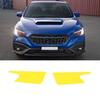 Желтая пленка-накладка на фары Комплект для For Subaru WRX -
