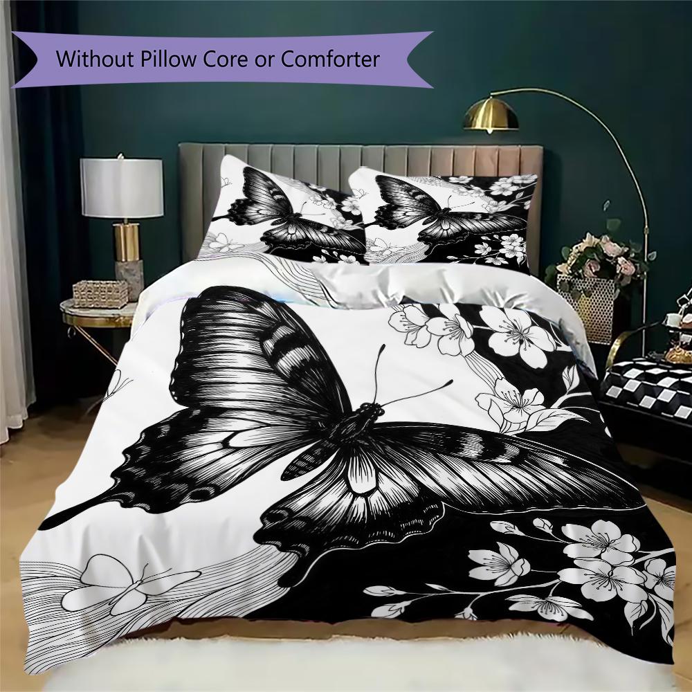 Dark Gothic Art Pattern Bedding uilt Set uilt Cover Pillowcase Home Decoration Birthday Gift (1 * duvet cover + 2 * pillowcase without core)