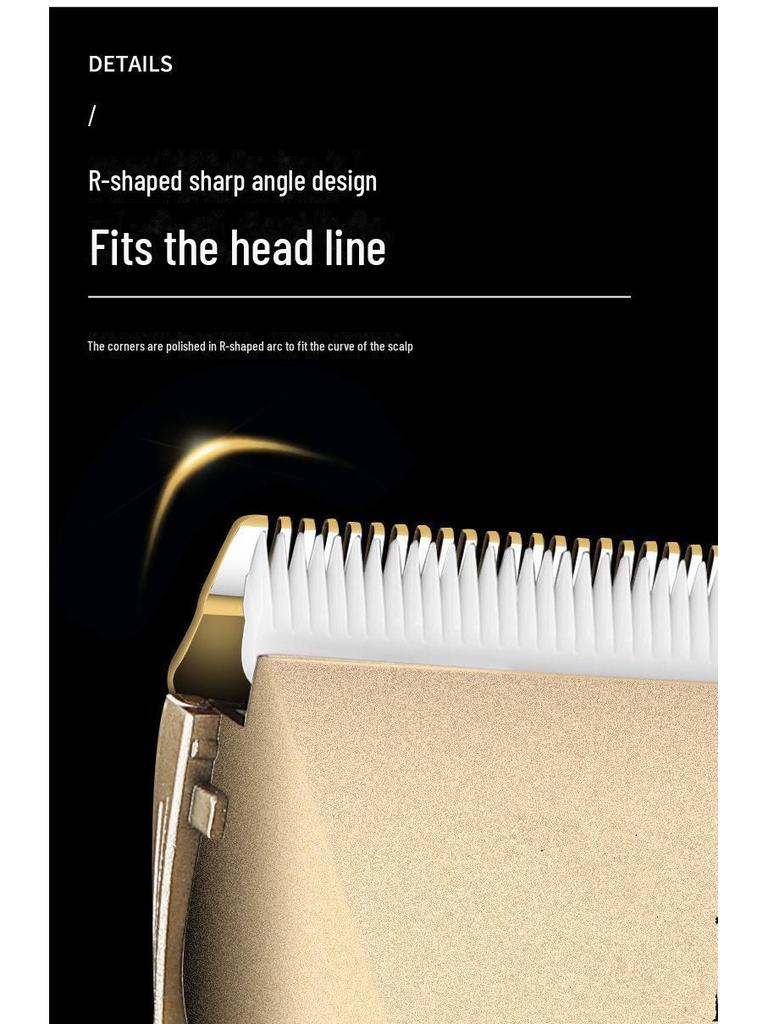 USB Rechargeable Hair Clippers for Adults & Kids - Universal Electric Hair Trimmer