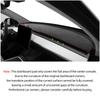 For Tesla Model 3 Y 2018-2022 Made of Alcantara Dashboard Instrument Trim Sunshade Pad Sticker Car Interior Tuning Accessories